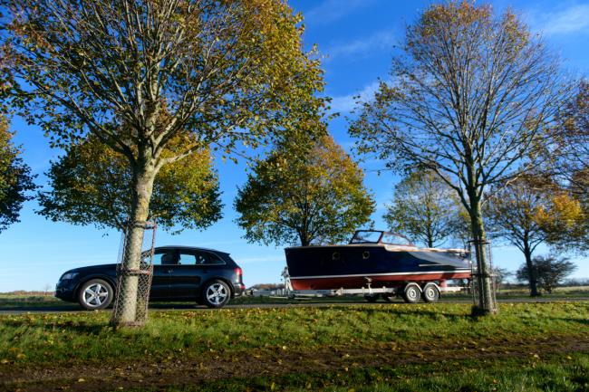 Nordic Cruiser - easy transportation on a trailer
